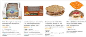 Pane di segale integrale confezionato 46 pane di segale confezionato
