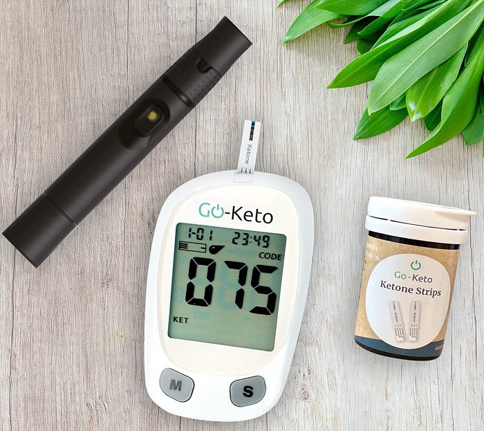 GKI-Misuratore Bluetooth Di Glucosio/chetone Nel Sangue | KETO-MOJO - Foto 7