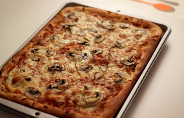 Pizza keto in padella