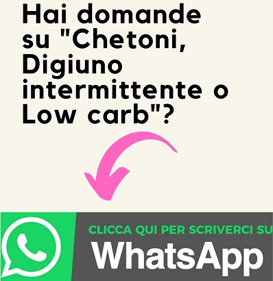 contatti whatsapp2 Come entrare in chetosi: cos'è e come fare