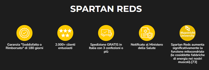 Spartan Reds Ministero della Salute