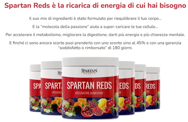 Spartan Reds in farmacia