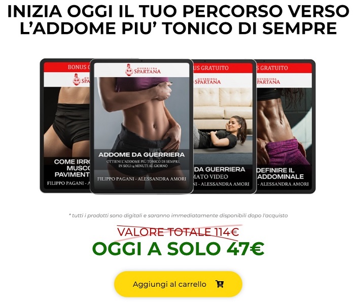 Addome da guerriera spartan health Addome da guerriera spartan health
