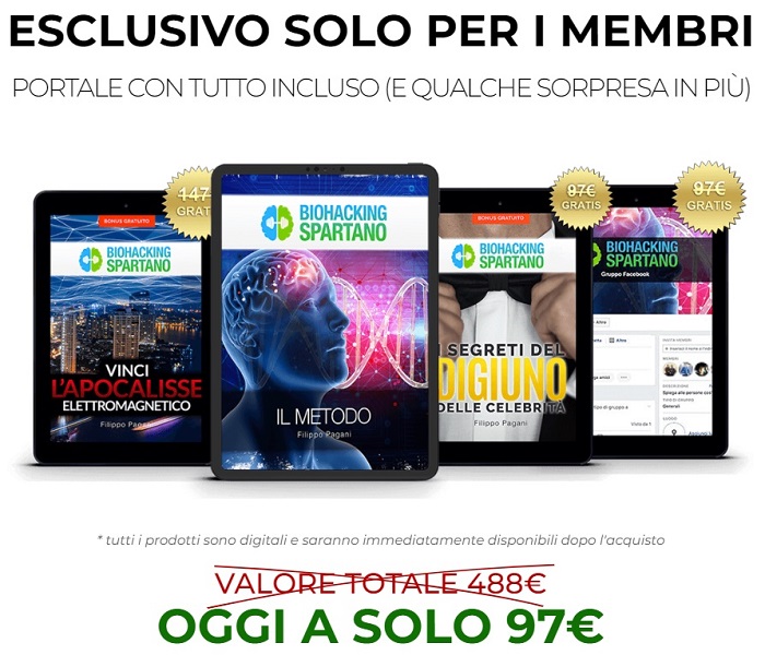 Biohacking Spartano: miglior programma per diventare Biohacker 7 Biohacking Spartano regali Biohacking Spartano: miglior programma per diventare Biohacker