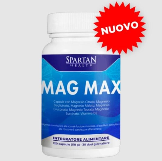 Mag Max Spartan Health Recensioni positive e negative, insonnia 98 Mag Max