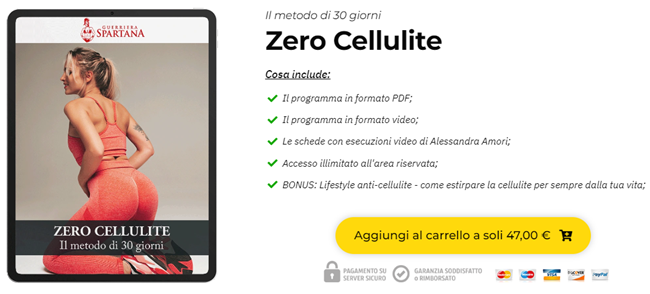Zero Cellulite Spartan Health recensioni: addio ritenzione! 61 Zero Cellulite Programma anticellulite Spartan Health
