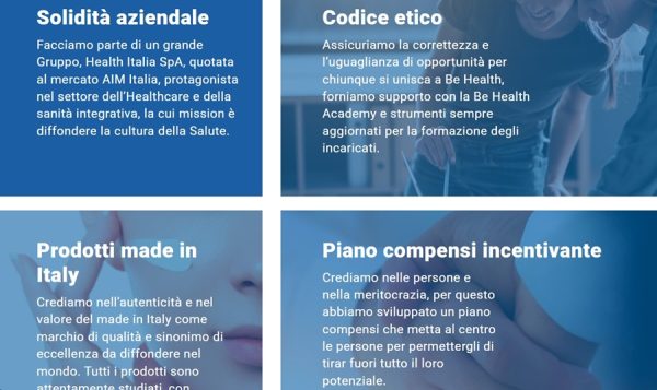 Be Health piano compensi: chiedimi info 60 Be Health piano compensi Be Health piano compensi: chiedimi info