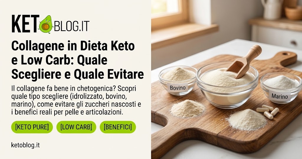 Collagene in Dieta Keto e Low Carb Quale Scegliere e Quale Evitare 1 Collagene in Dieta Keto e Low Carb Quale Scegliere e Quale Evitare